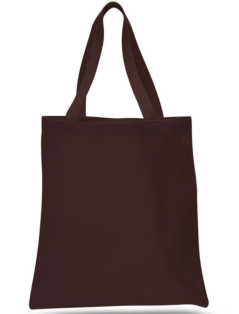 144 ct High Quality Promotional 100% Canvas Tote Bags - By Case