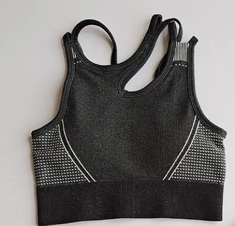 2 Piece Seamless Sports Bras Fitness Shorts Yoga Set Gym Breathable Stretch Sports Suit Running Training Wear