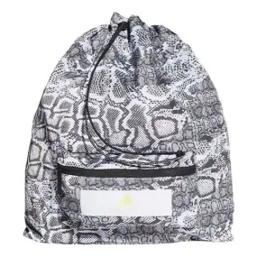 Adidas x Stella McCartney Gym Sack Backpack 'Black White', black