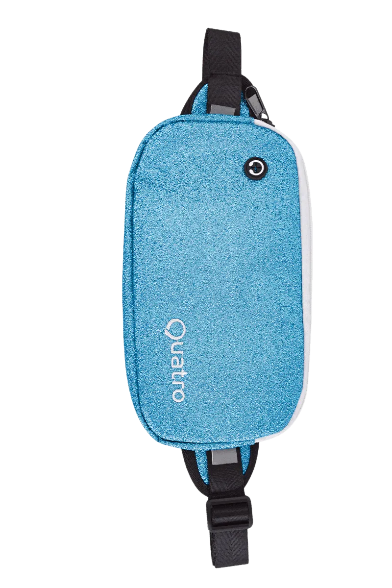 Blue Glitter Backpack