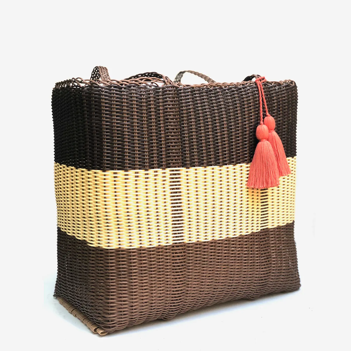 cesta tote ~ ex-large ~ 3 color block
