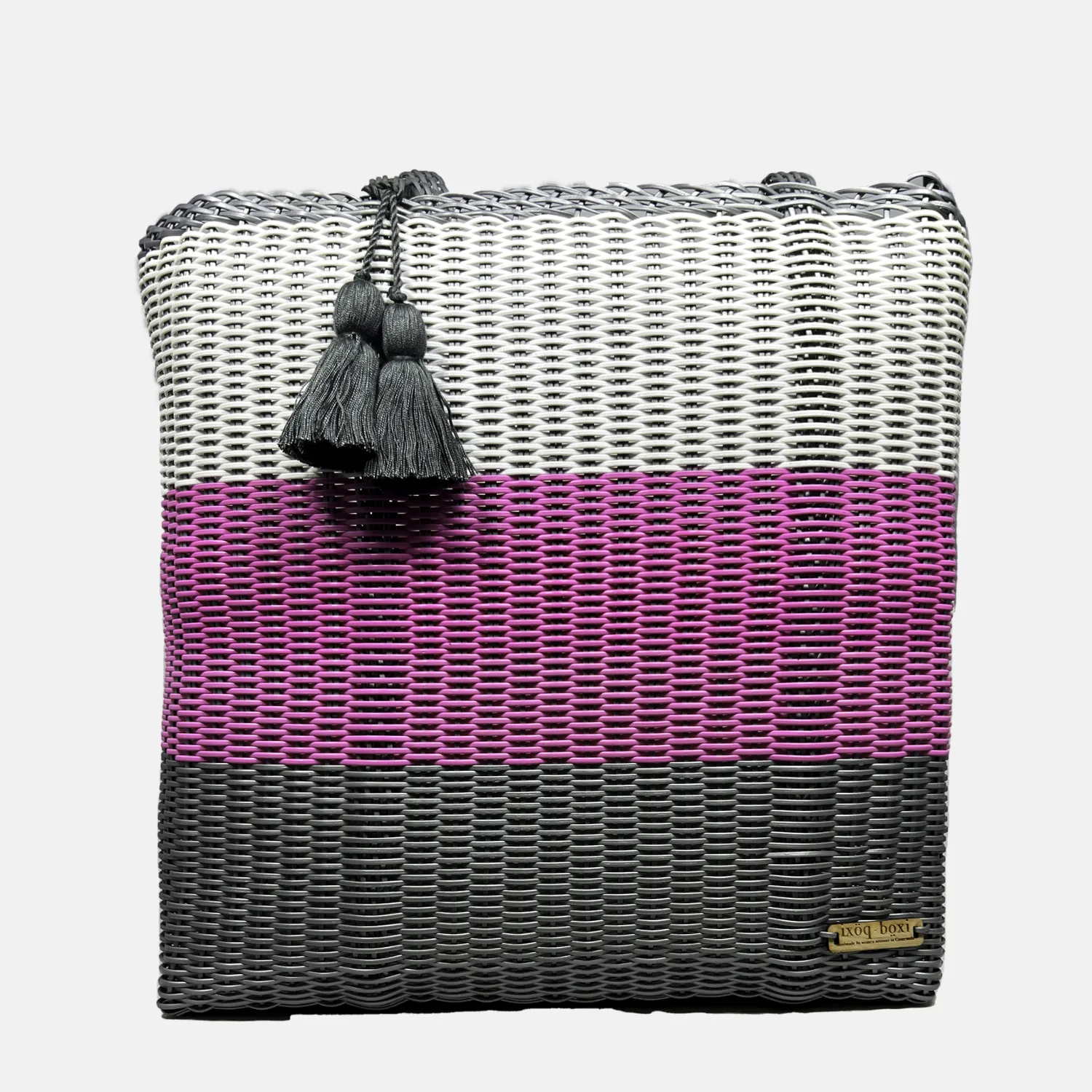 cesta tote ~ ex-large ~ 3 color block