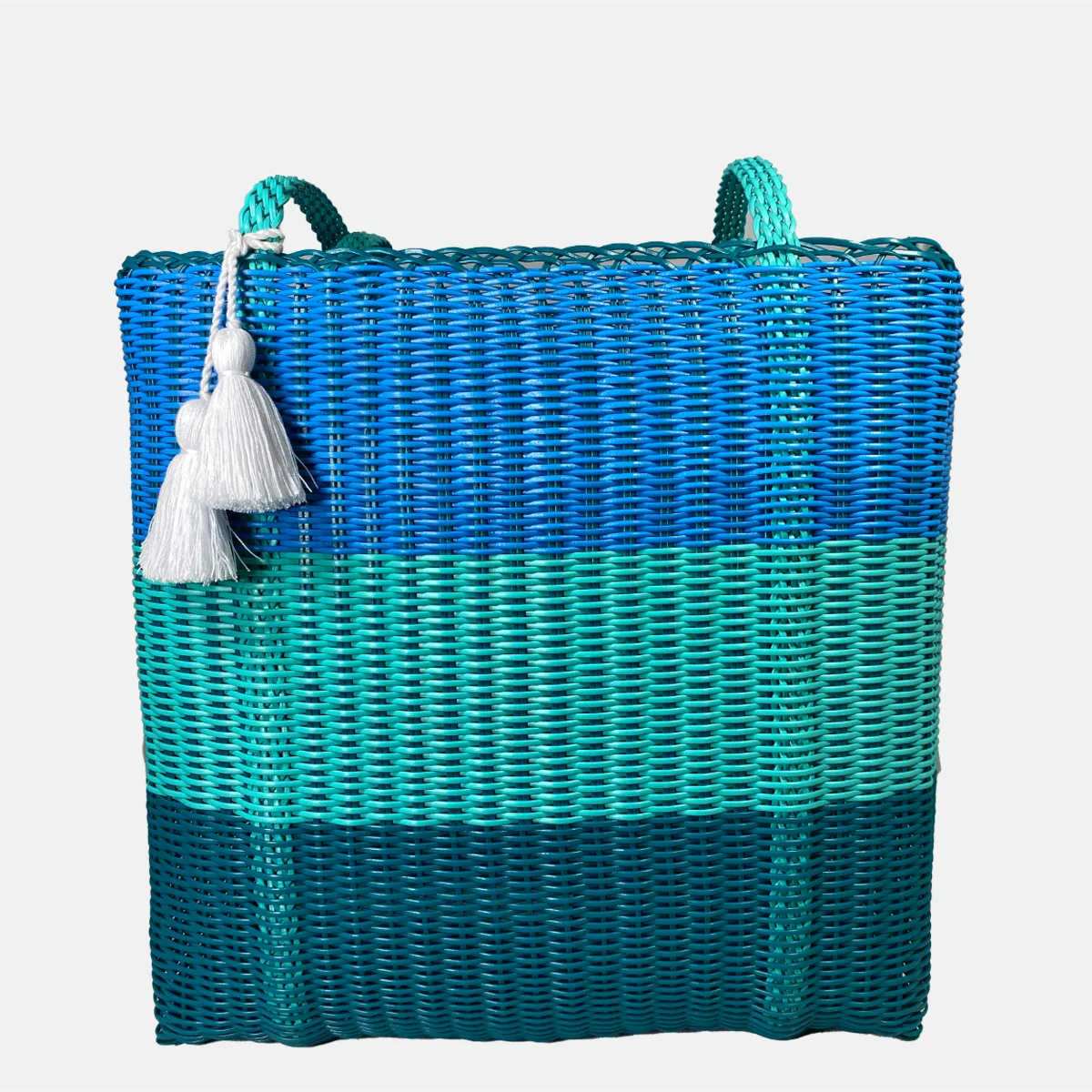 cesta tote ~ ex-large ~ 3 color block