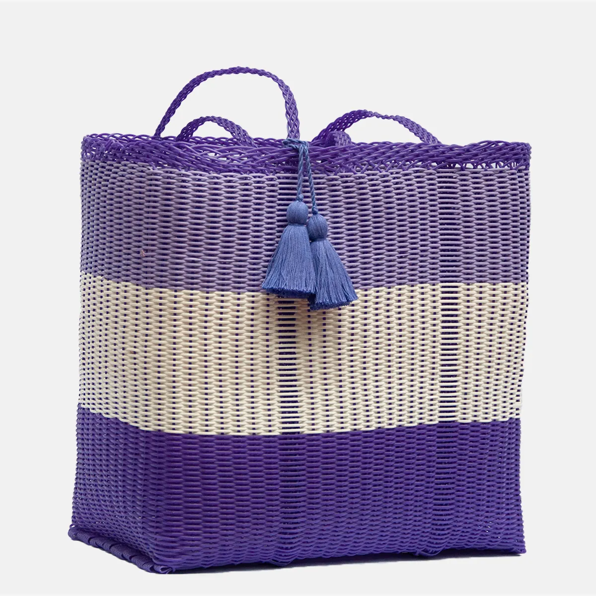 cesta tote ~ ex-large ~ 3 color block