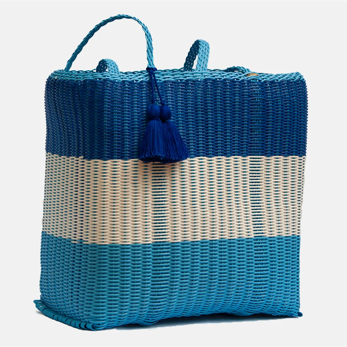 cesta tote ~ ex-large ~ 3 color block