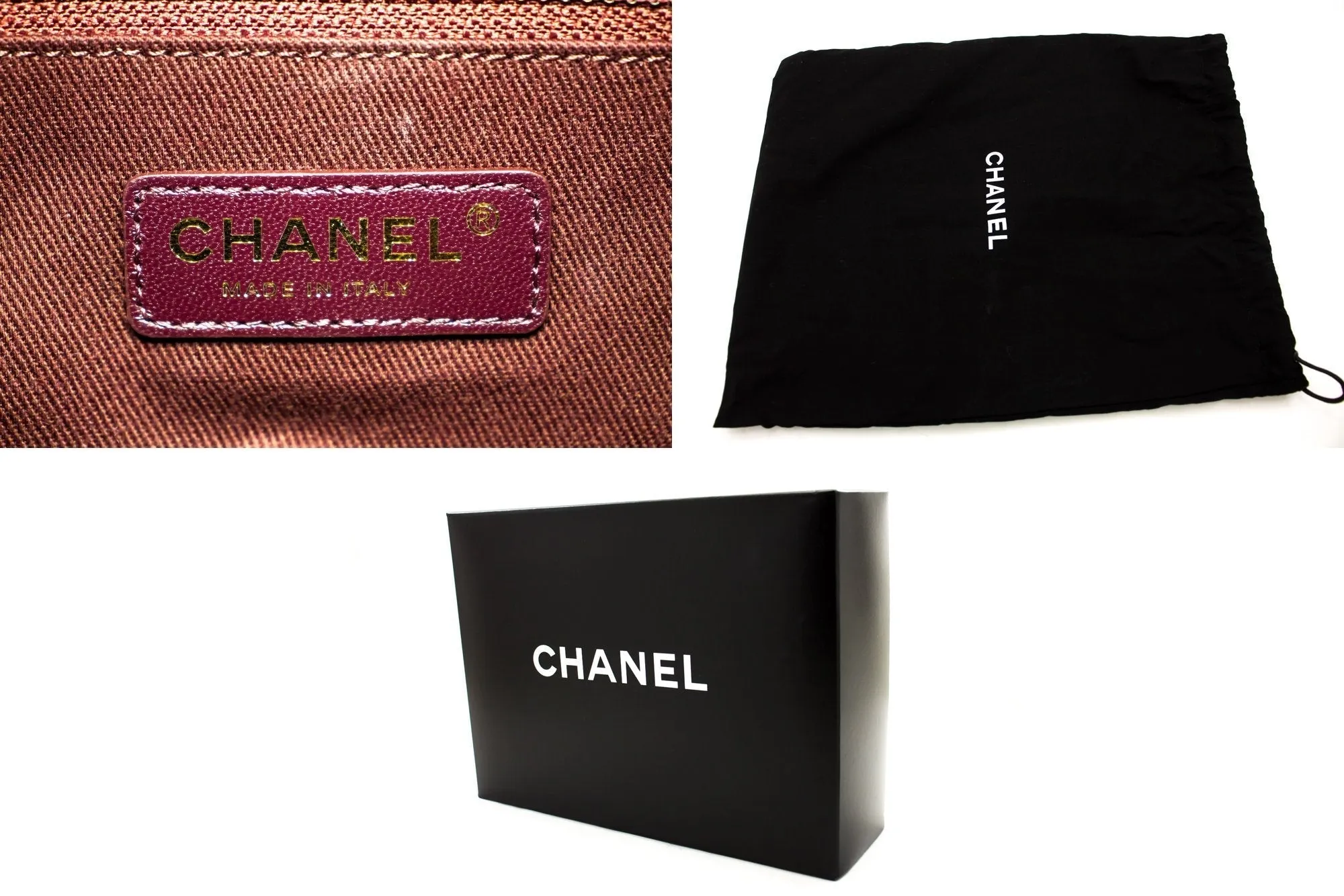Chanel 2015 Chevron V-Stitch Leather Chain Flap Shoulder Bag