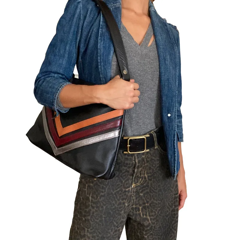 Chevron Bag - Black