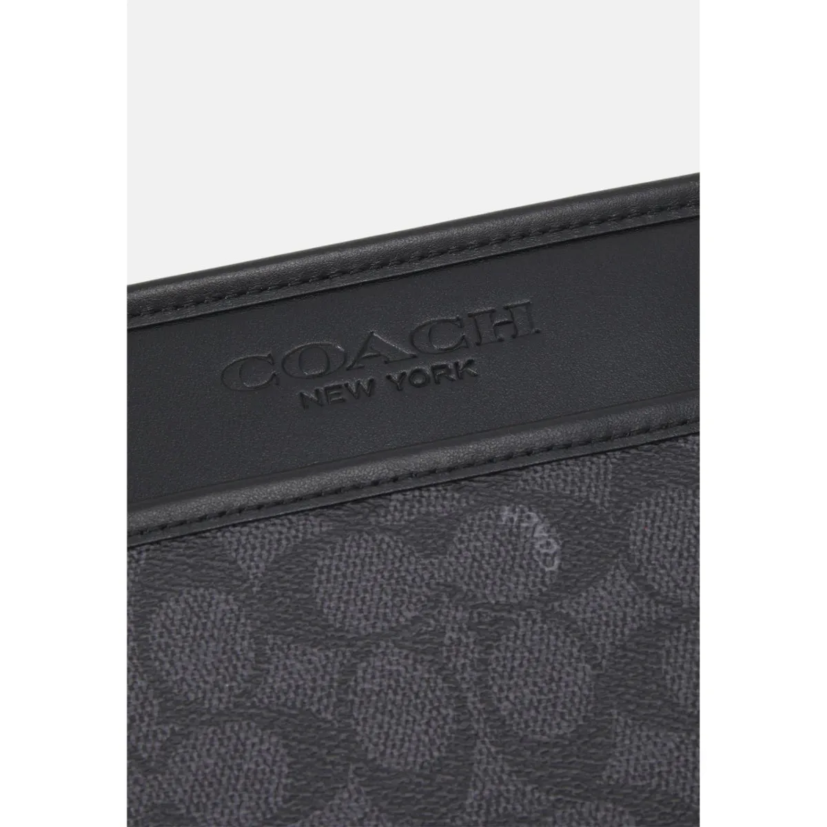 Coach Gotham Slim Crossbody In Signature Canvas Black PrInt - CC111