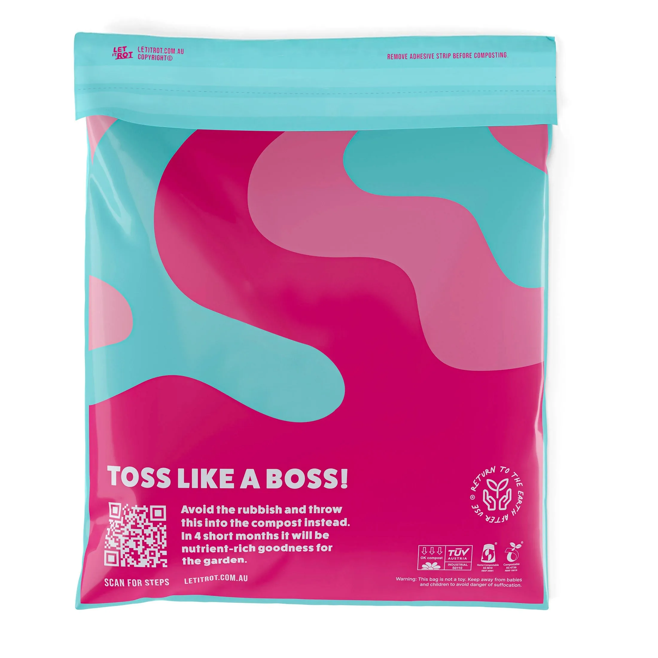 Compostable Mail Bag | Pink