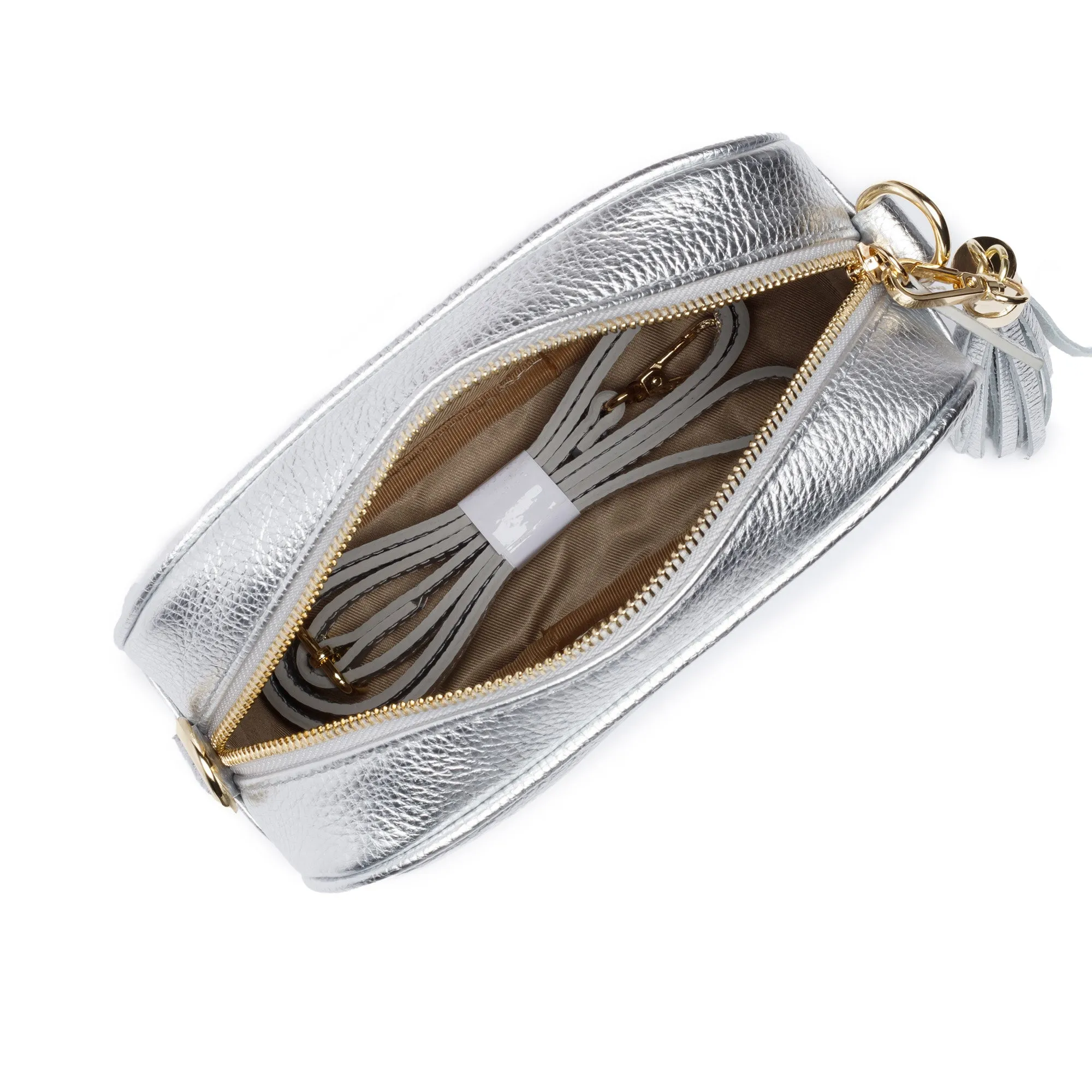 Crossbody Silver (Rainbow Strap)