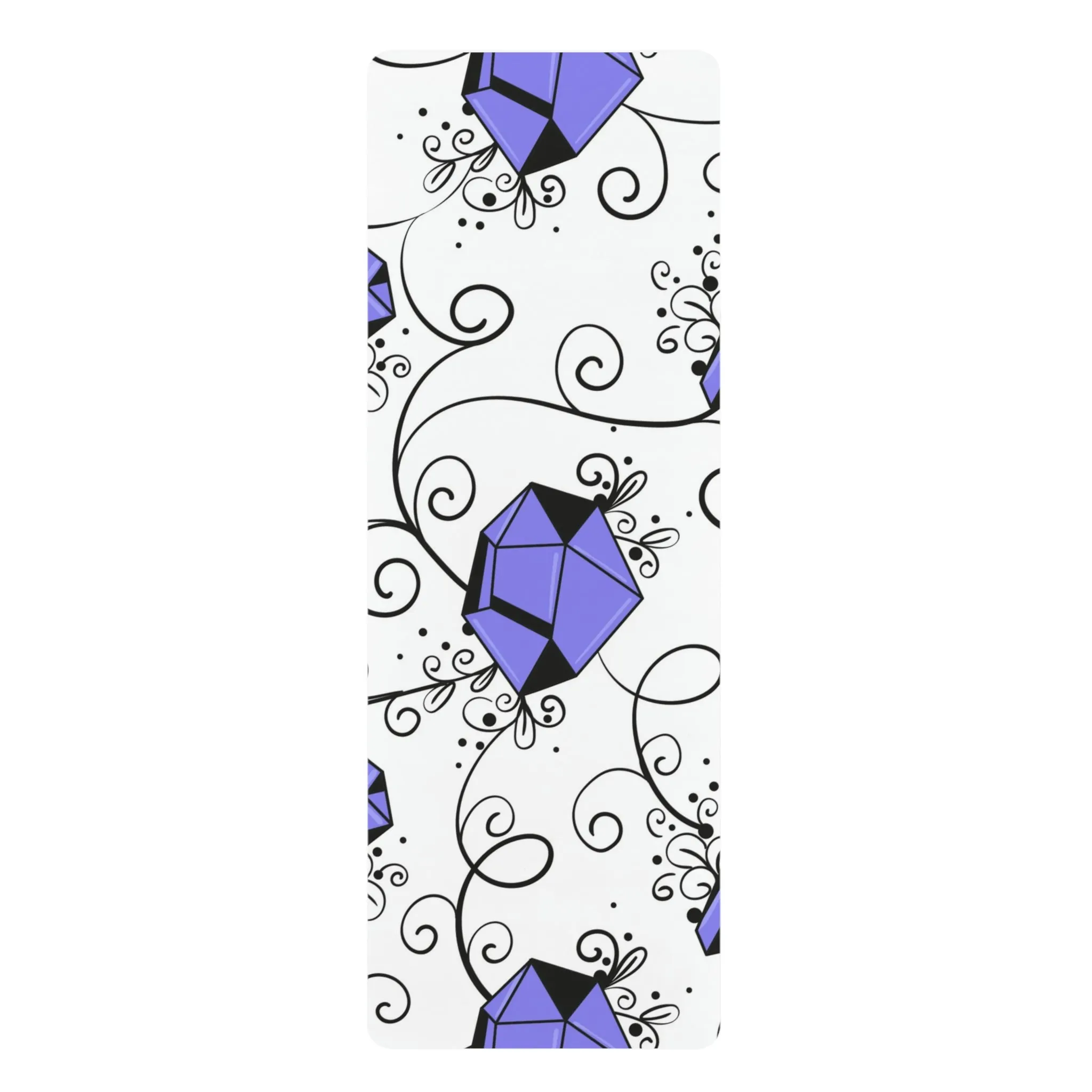 Crystal Rubber Yoga Mat