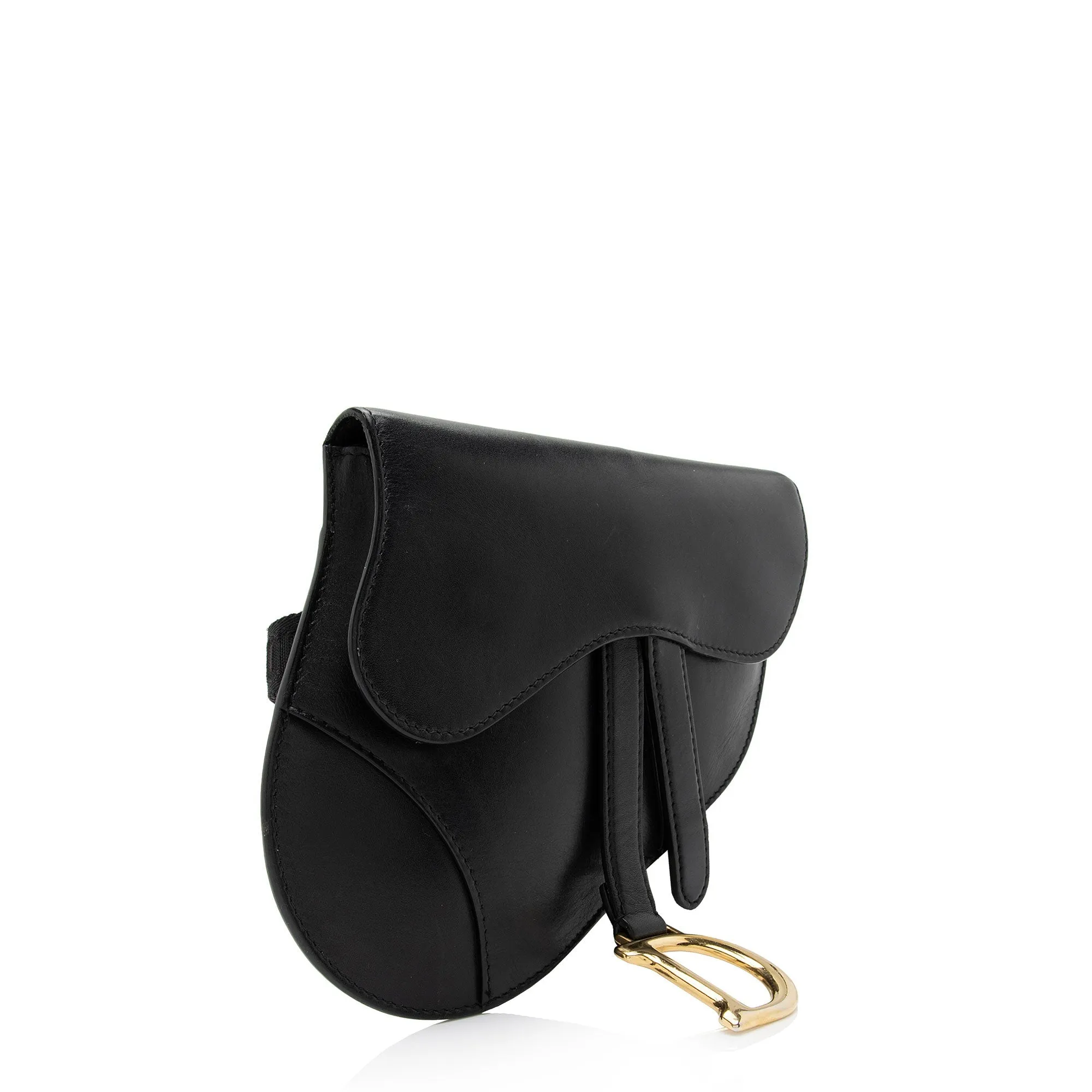 Dior Calfskin Saddle Belt Bag (SHF-VVguNR)