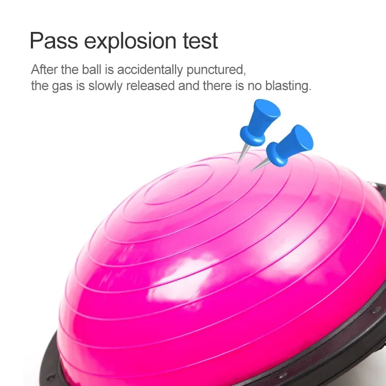 Explosion-proof Yoga Ball Sport Fitness Ball Balance Ball , Diameter: 60cm(Blue)