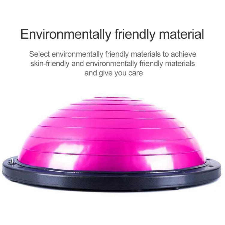 Explosion-proof Yoga Ball Sport Fitness Ball Balance Ball , Diameter: 60cm(Blue)