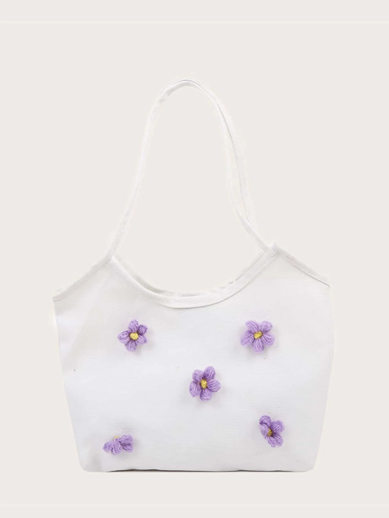 Floral Decor Tote Bag
