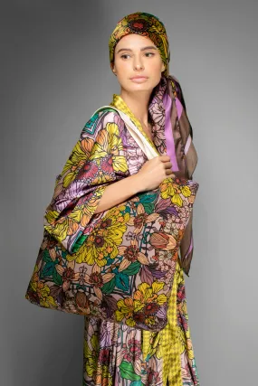 Golden Garden large tote
