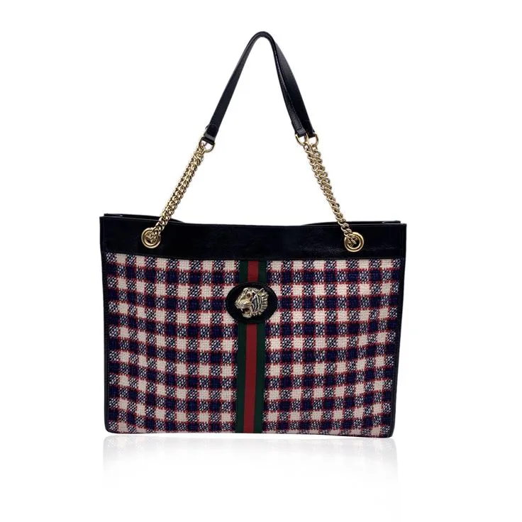 Gucci Rajah Tote L vinted tweed
