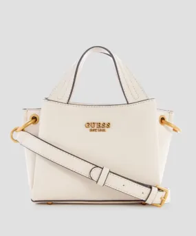 Guess Zed Pebbled Women's Crossbodies and Satchels Mini Handbags-Stone  VB868376