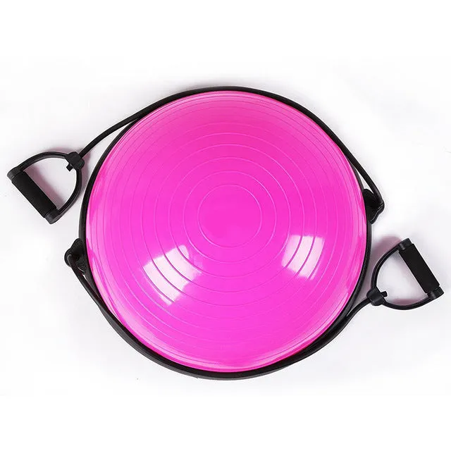 Half Fit Balance Fitness Trainer Stabilizer Ball