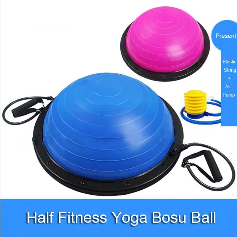 Half Fit Balance Fitness Trainer Stabilizer Ball