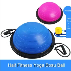 Half Fit Balance Fitness Trainer Stabilizer Ball