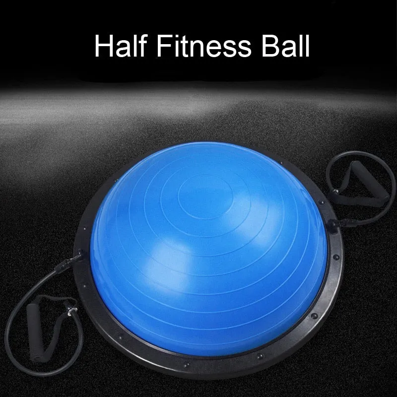 Half Fit Balance Fitness Trainer Stabilizer Ball