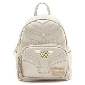 Loungefly X DC Comics Wonder Woman Metallic Cosplay Mini Backpack