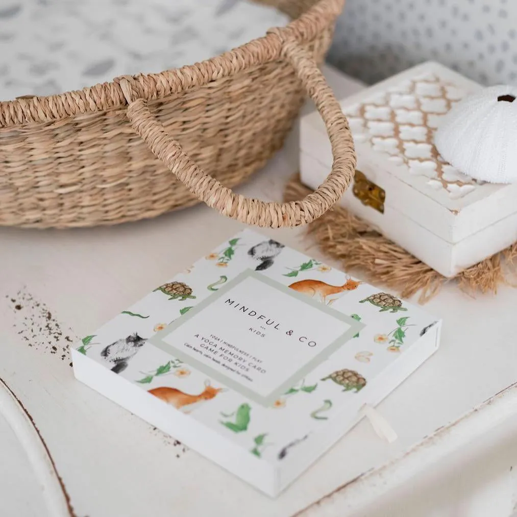 Mindful & Co Kids Yoga Memory Card Game