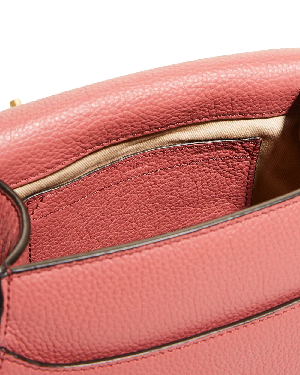 Mini Marcie Saddle Bag in Rose