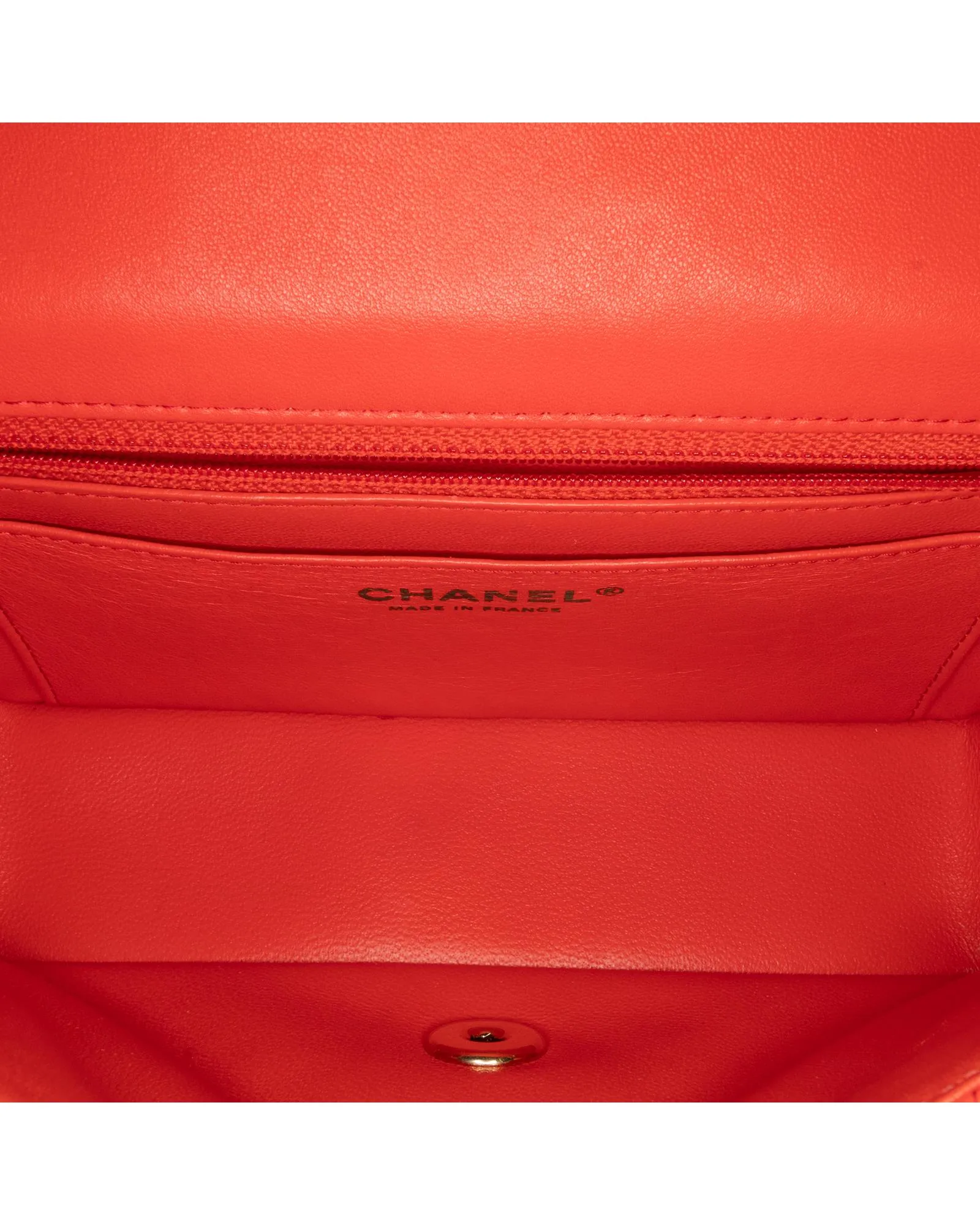 Mini Rectangular Classic Lambskin Single Flap Bag
