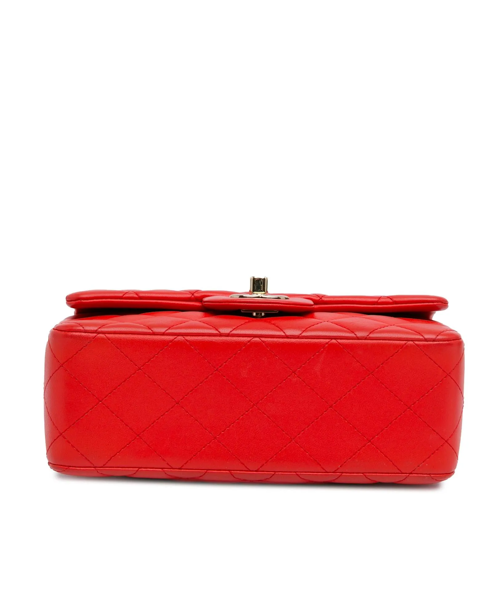 Mini Rectangular Classic Lambskin Single Flap Bag