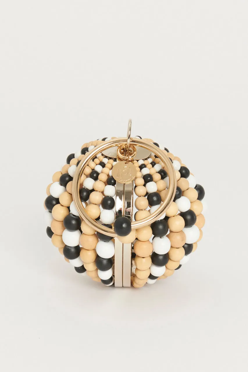Multicolour Beaded Preowne Bag with Tassel