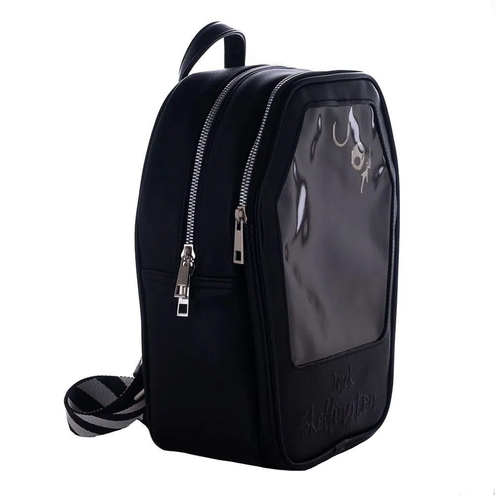 Nightmare Before Christmas Coffin ITA Mini Backpack PINS NOT INCLUDED