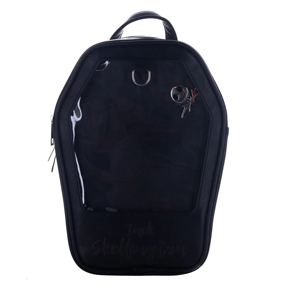 Nightmare Before Christmas Coffin ITA Mini Backpack PINS NOT INCLUDED