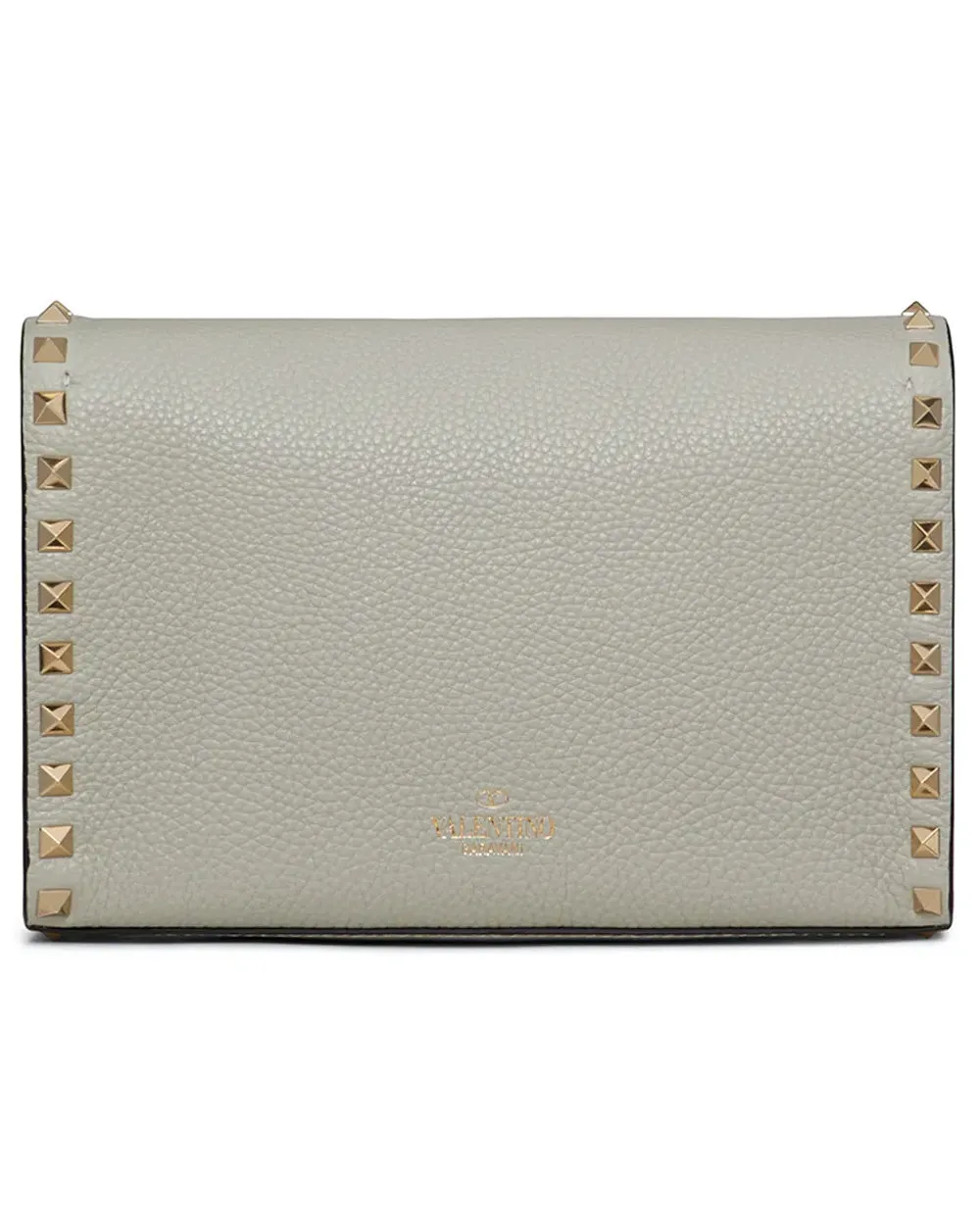 Opal Grey Rockstud Small Shoulder Bag