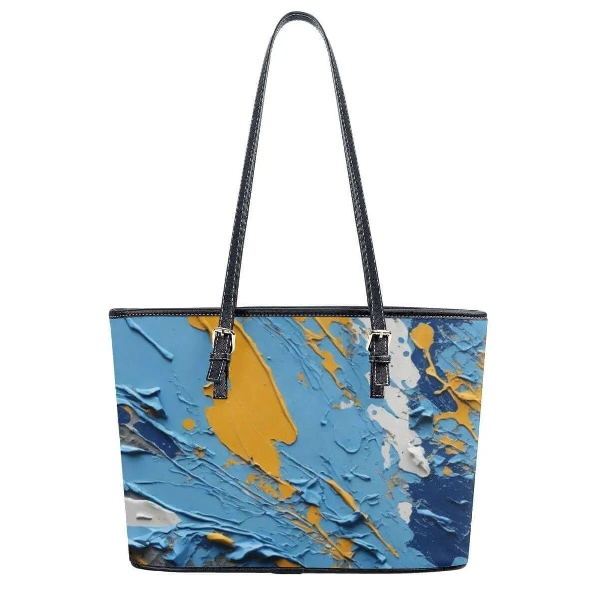 Paint splatter Fashion Tote Bags