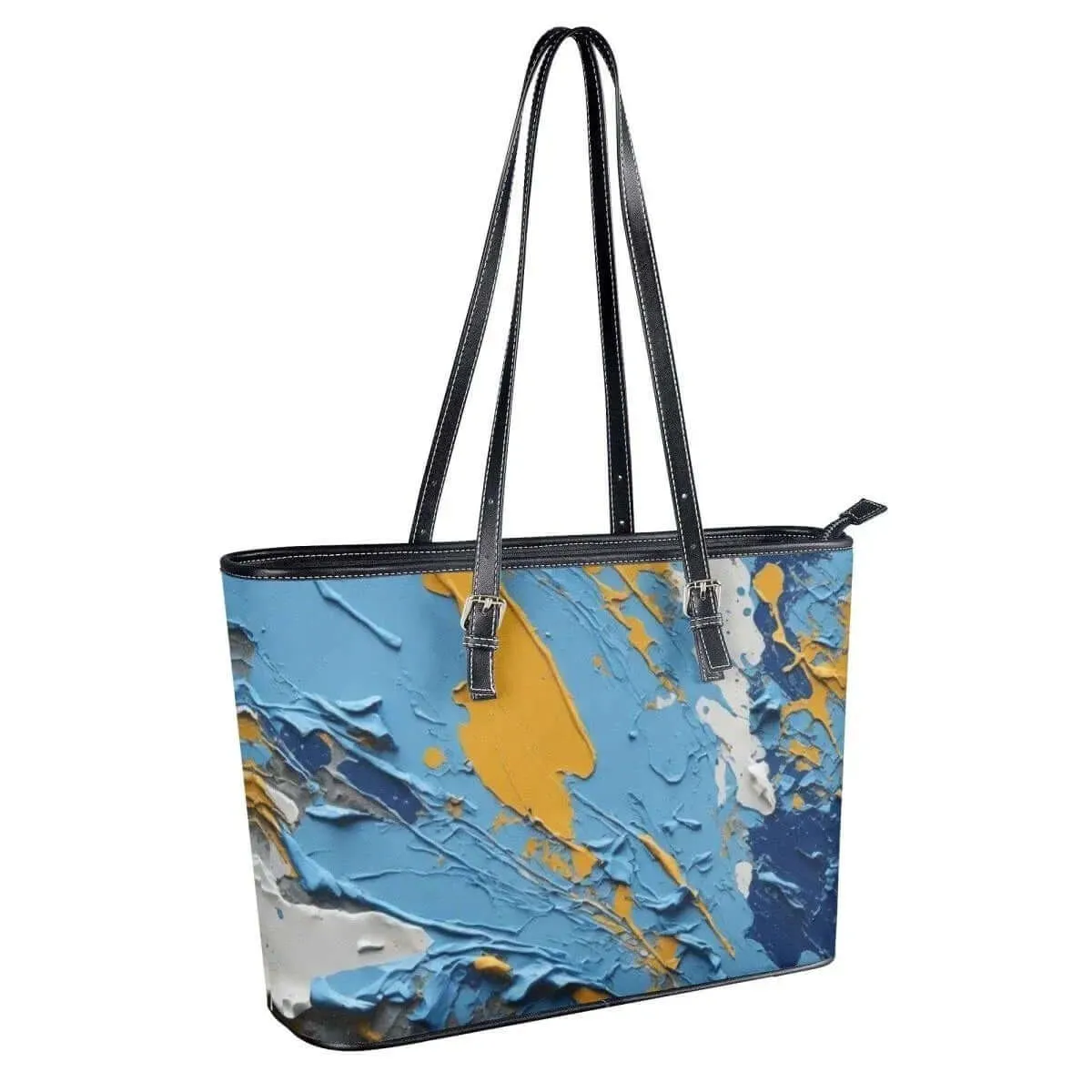 Paint splatter Fashion Tote Bags