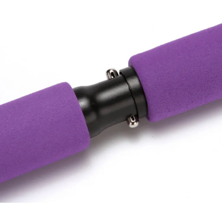 Pilates Stick Yoga Fitness Equipment Sports Stretching Band(Pink)
