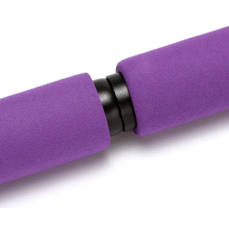 Pilates Stick Yoga Fitness Equipment Sports Stretching Band(Pink)