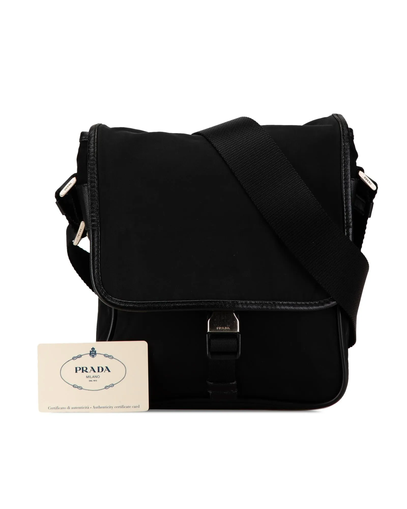 Prada Black Nylon Crossbody Bag