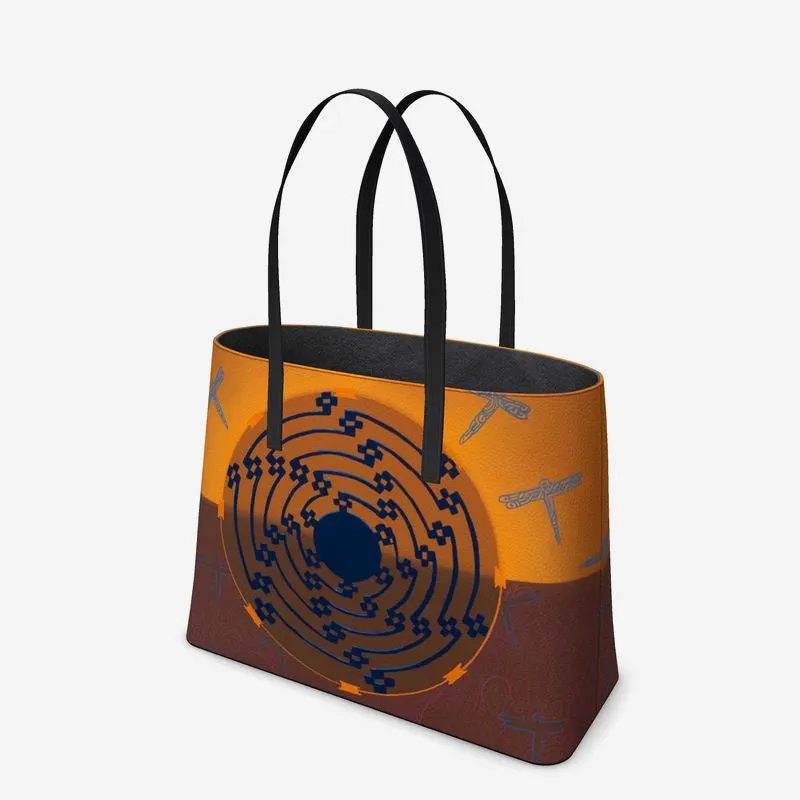 Traffic Leather Tote (Textured)