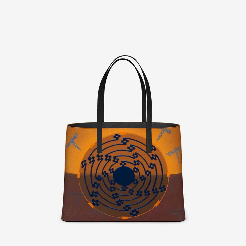 Traffic Leather Tote (Textured)
