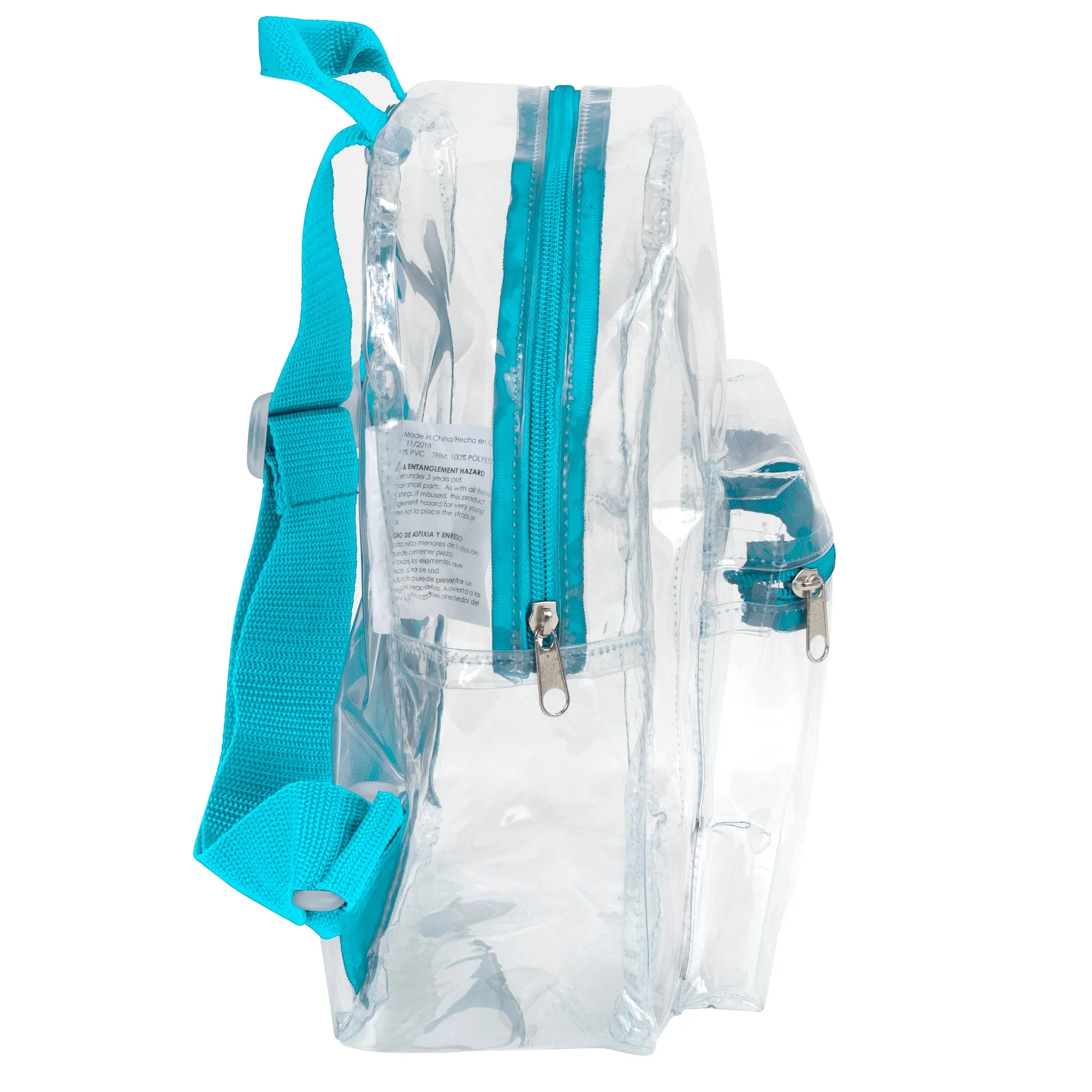 Trailmaker Clear Mini Backpack - Aqua