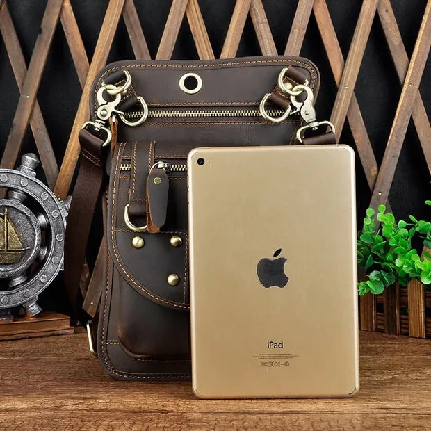 YAAGLE  100% Cow Genuine Leather Messenger Bag  YG7737