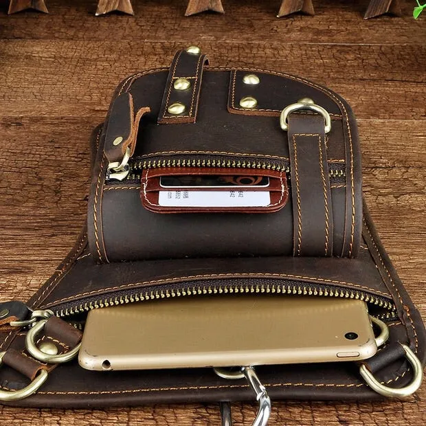 YAAGLE  100% Cow Genuine Leather Messenger Bag  YG7737