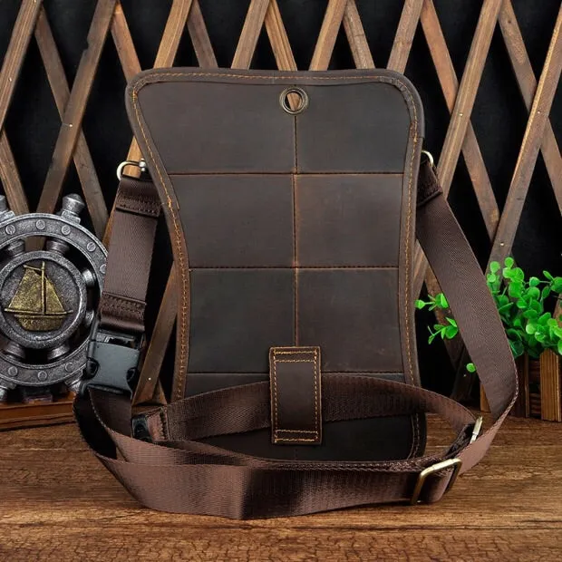 YAAGLE  100% Cow Genuine Leather Messenger Bag  YG7737