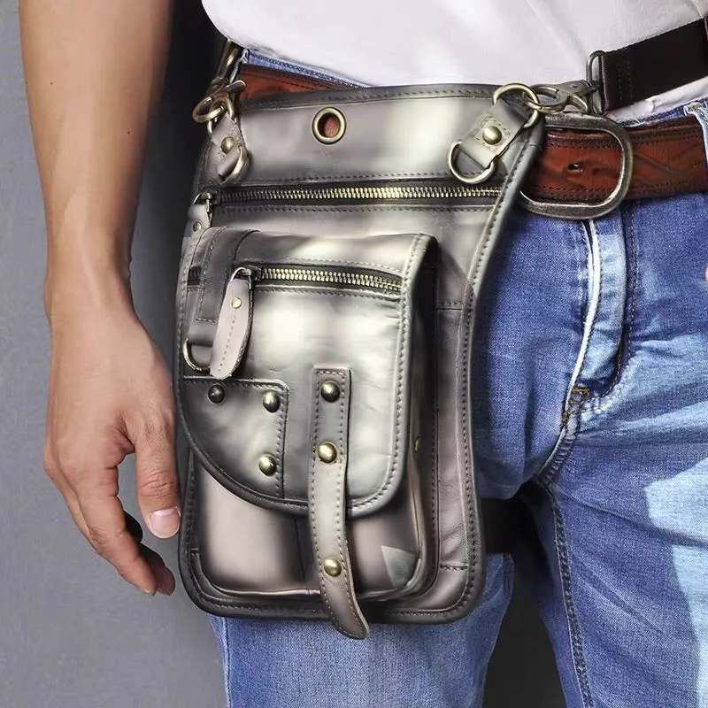 YAAGLE  100% Cow Genuine Leather Messenger Bag  YG7737